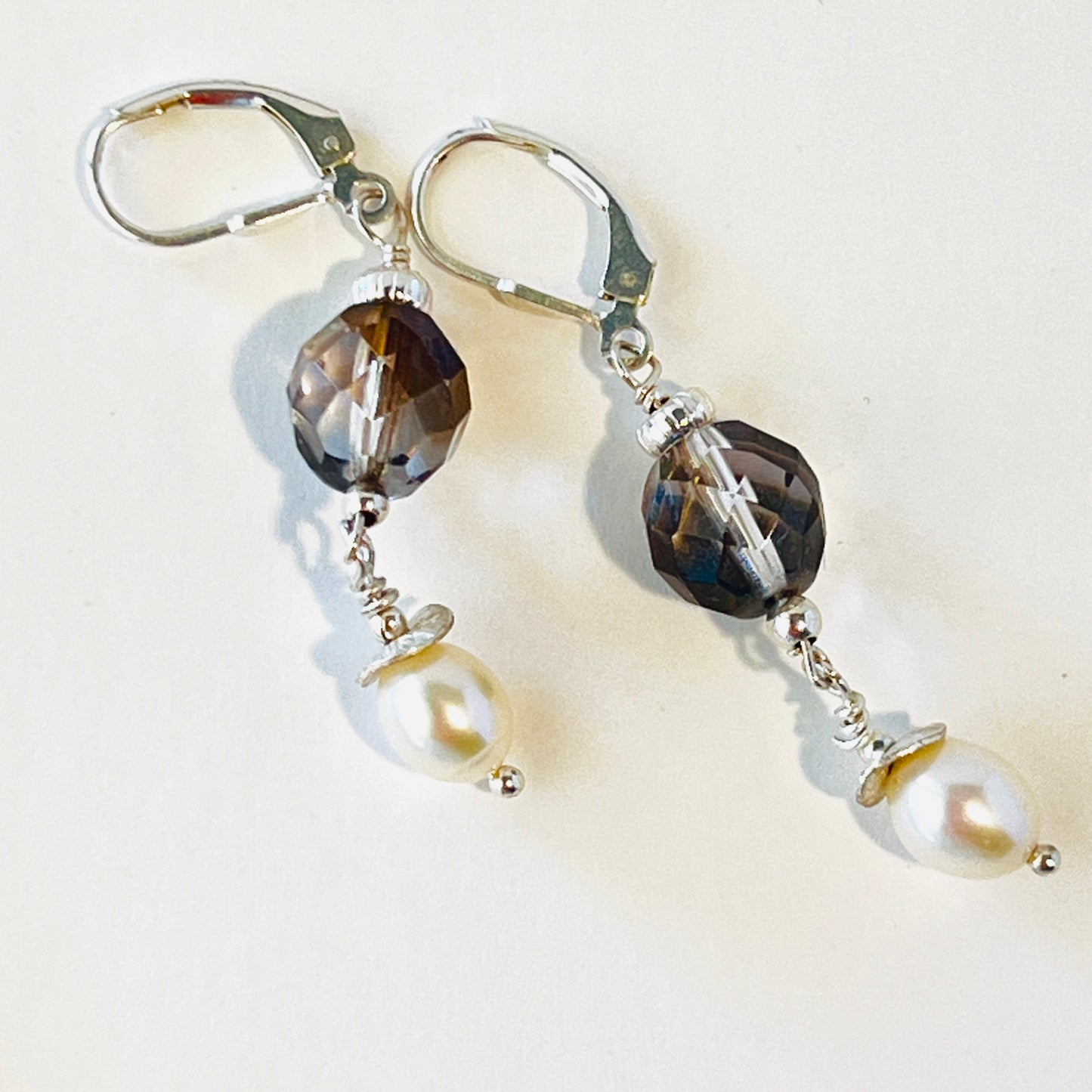 Smoky Topaz Earrings